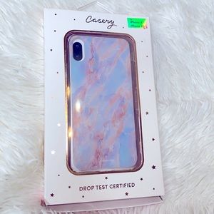 Casery iPhone C & XS Candy Marble Phone Cover Drop Test Certified
